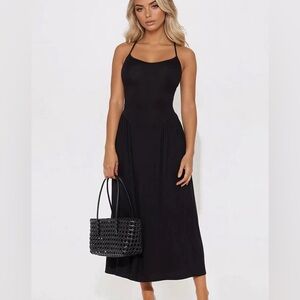 Plain Jane Tie Back Midi Dress NEW 🏷️